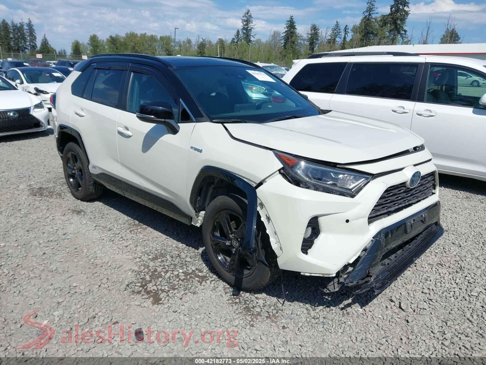 2021 TOYOTA RAV4 HYBRID — VIN 4T3E6RFV9MU040817