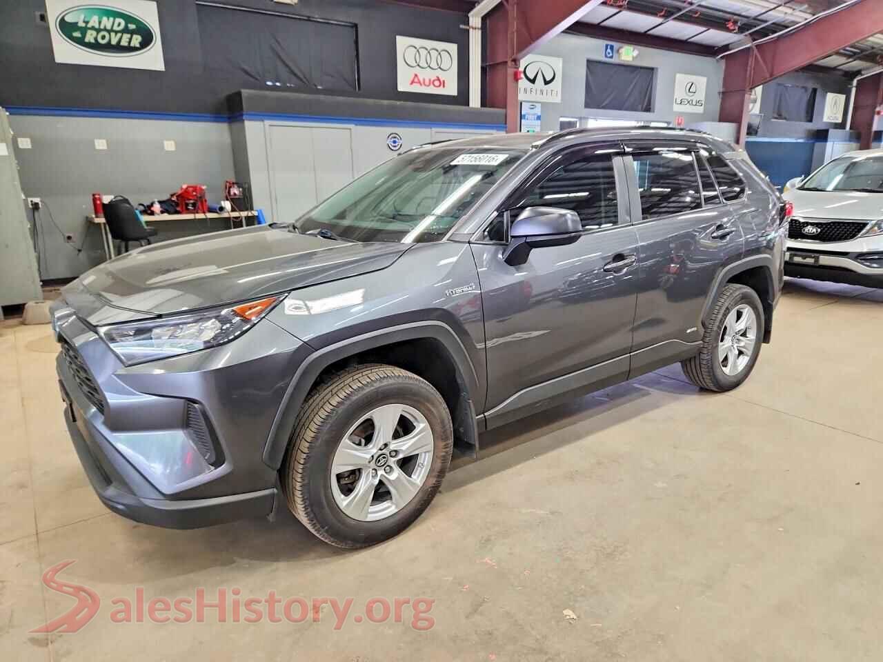 2021 TOYOTA RAV4 — VIN 4T3L6RFV1MU007415