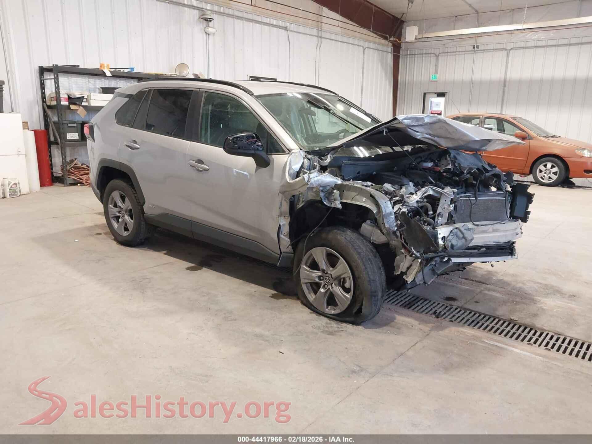 2022 TOYOTA RAV4 HYBRID — VIN 4T3LWRFV3NU078651