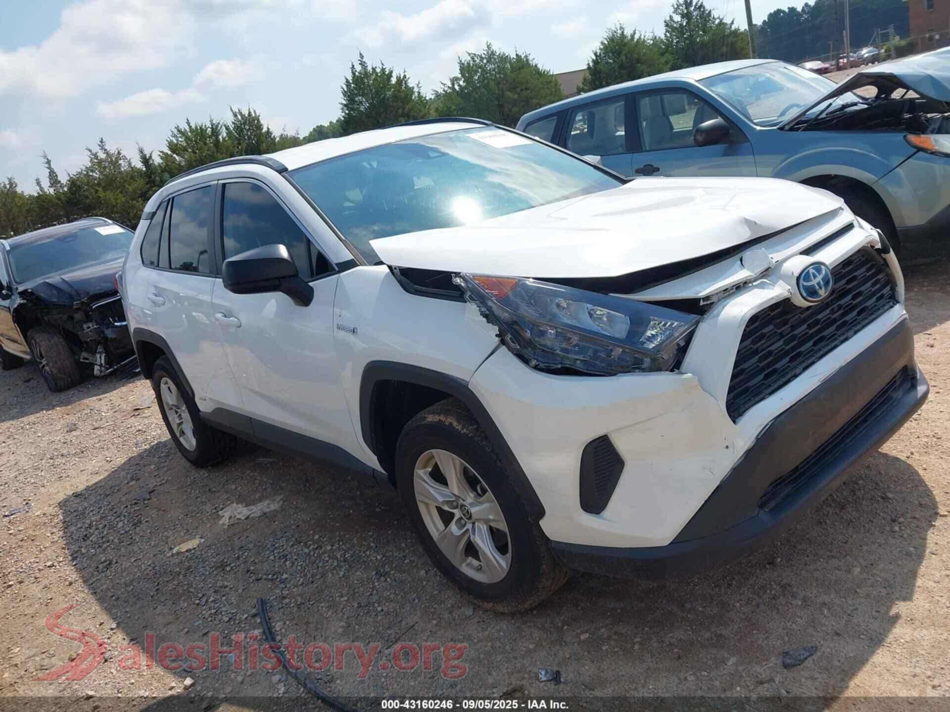 2021 TOYOTA RAV4 HYBRID — VIN 4T3LWRFV6MU044539