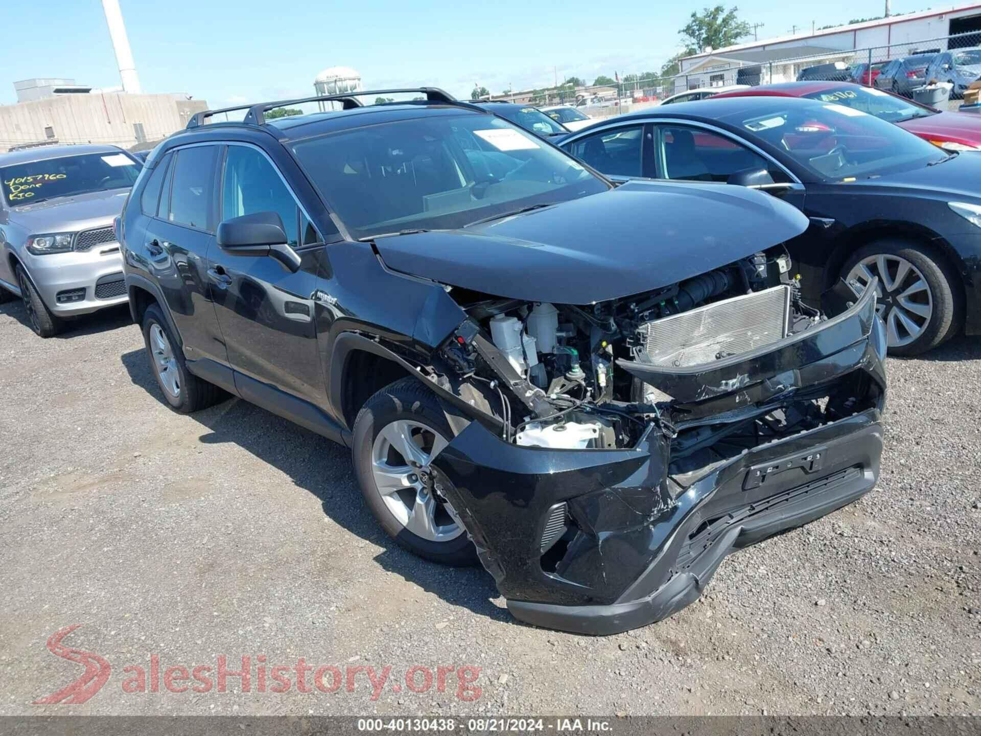 2021 TOYOTA RAV4 — VIN 4T3LWRFV8MU028858