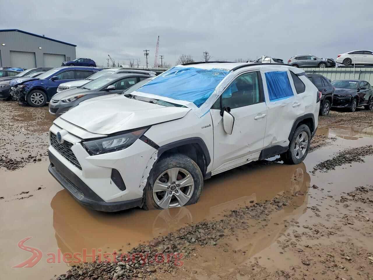 2021 TOYOTA RAV4 HYBRI — VIN 4T3MWRFV0MU039597