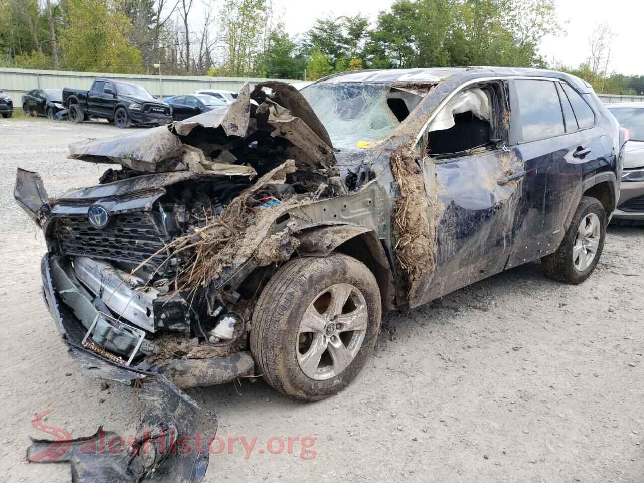 2020 TOYOTA RAV4 — VIN 4T3R6RFV9LU002701