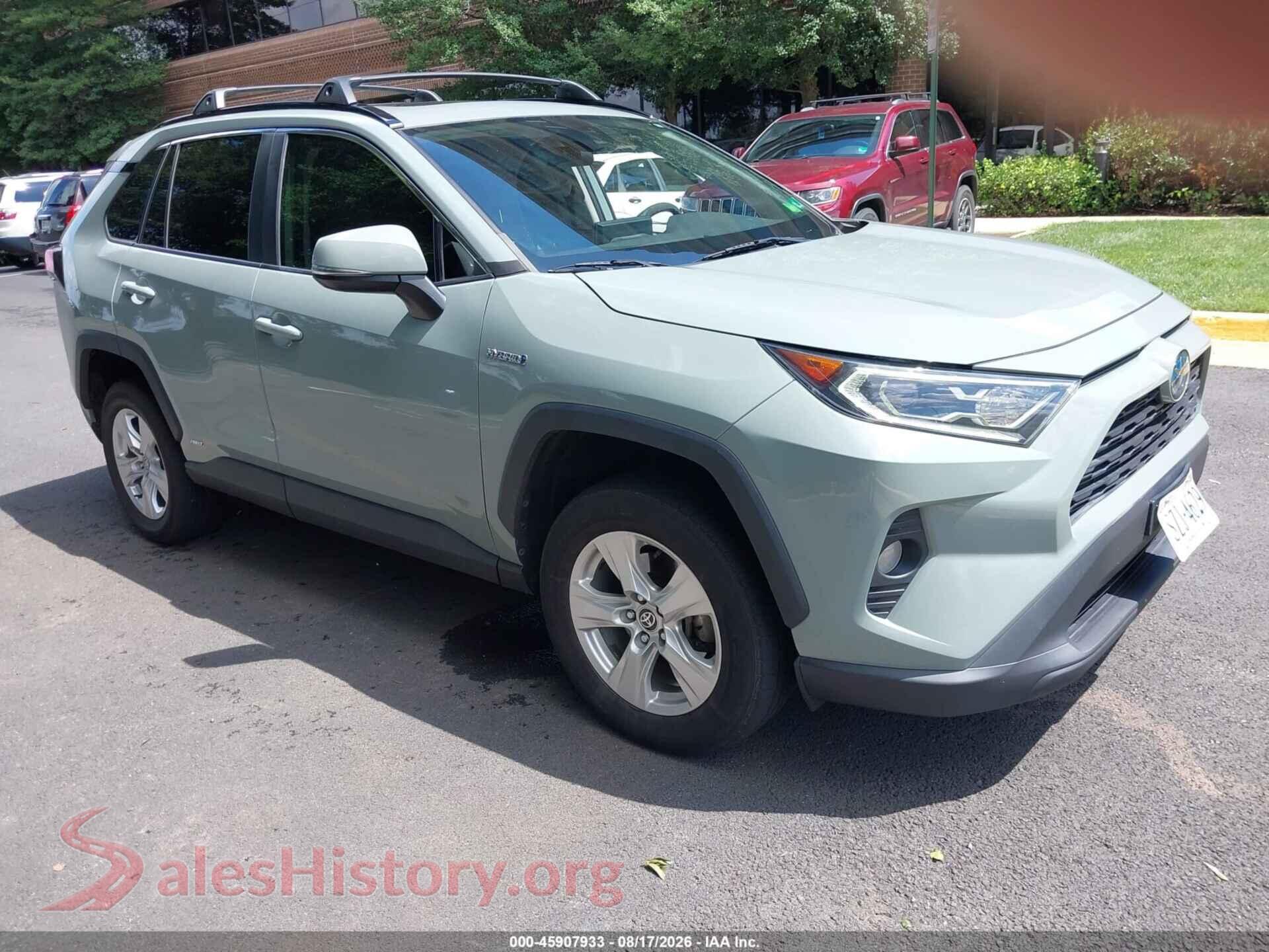 2021 TOYOTA RAV4 HYBRID — VIN 4T3RWRFV0MU026693