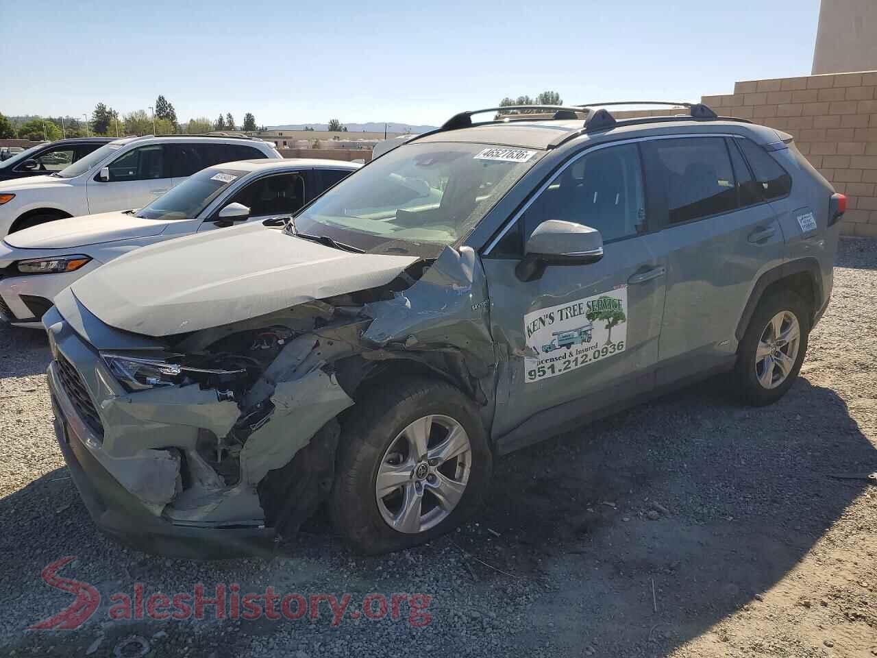 2021 TOYOTA RAV4 — VIN 4T3RWRFV2MU041406