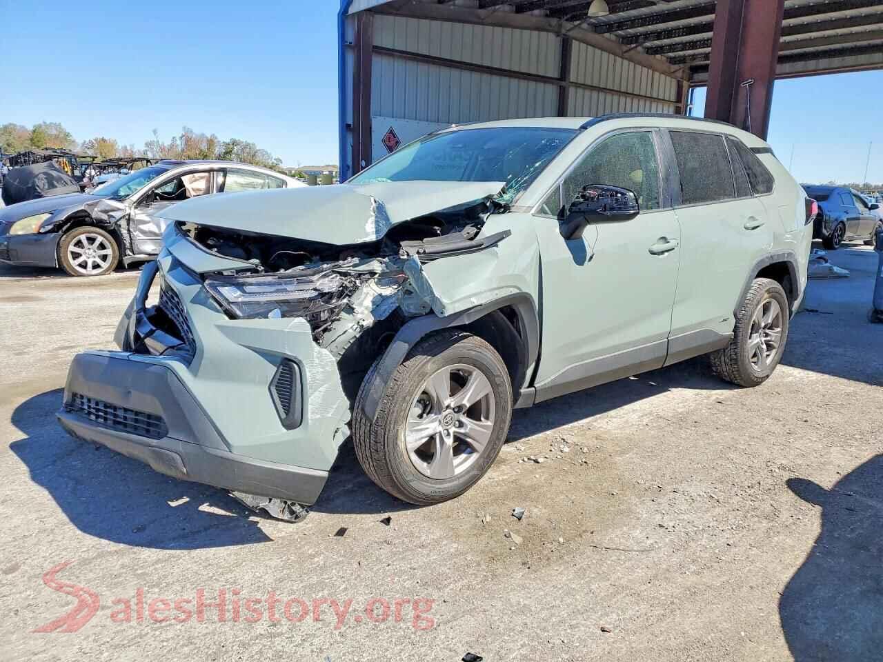 2022 TOYOTA RAV4 HYBRID — VIN 4T3RWRFV2NU065562