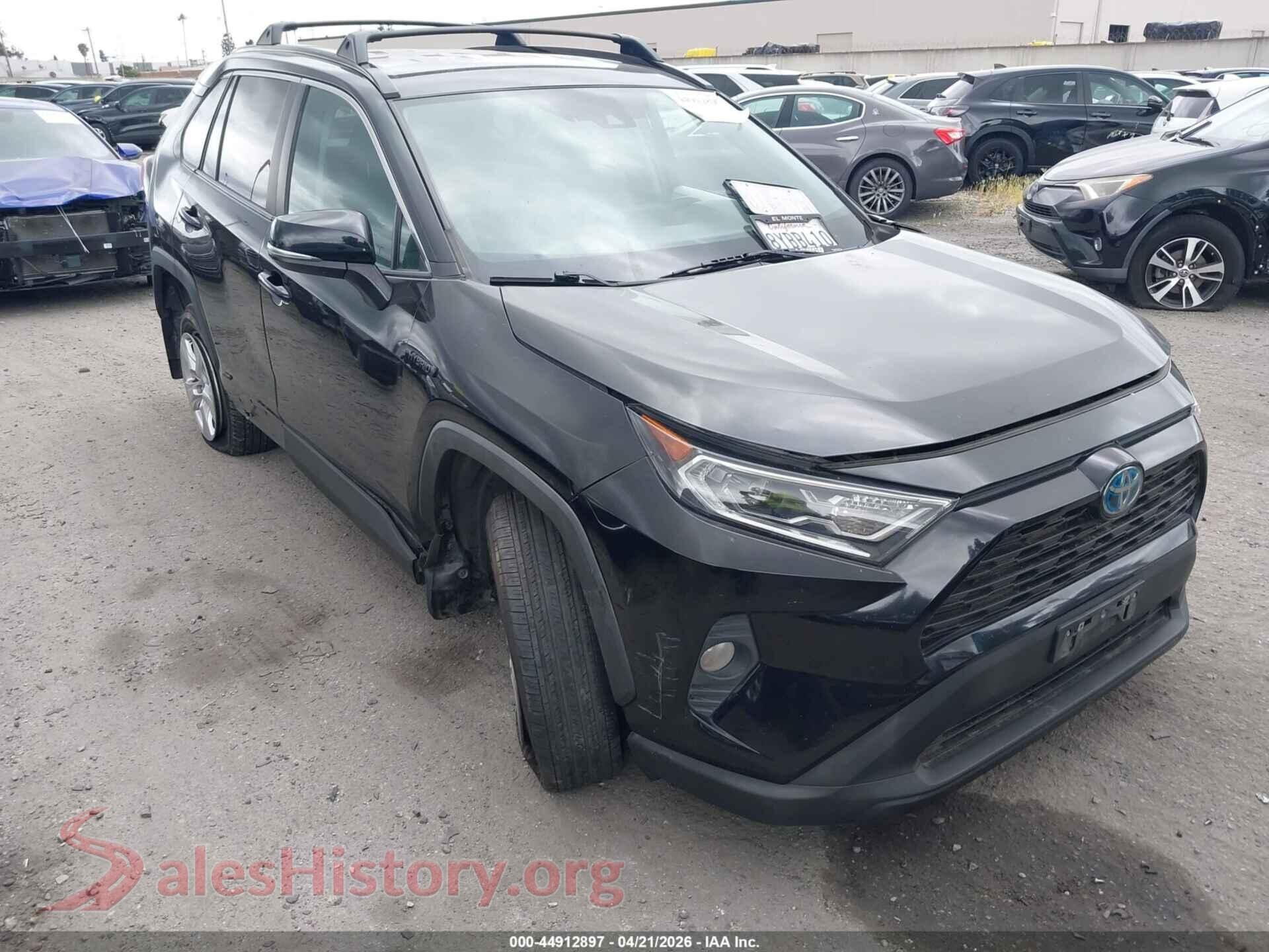 2021 TOYOTA RAV4 HYBRID — VIN 4T3RWRFV3MU029426