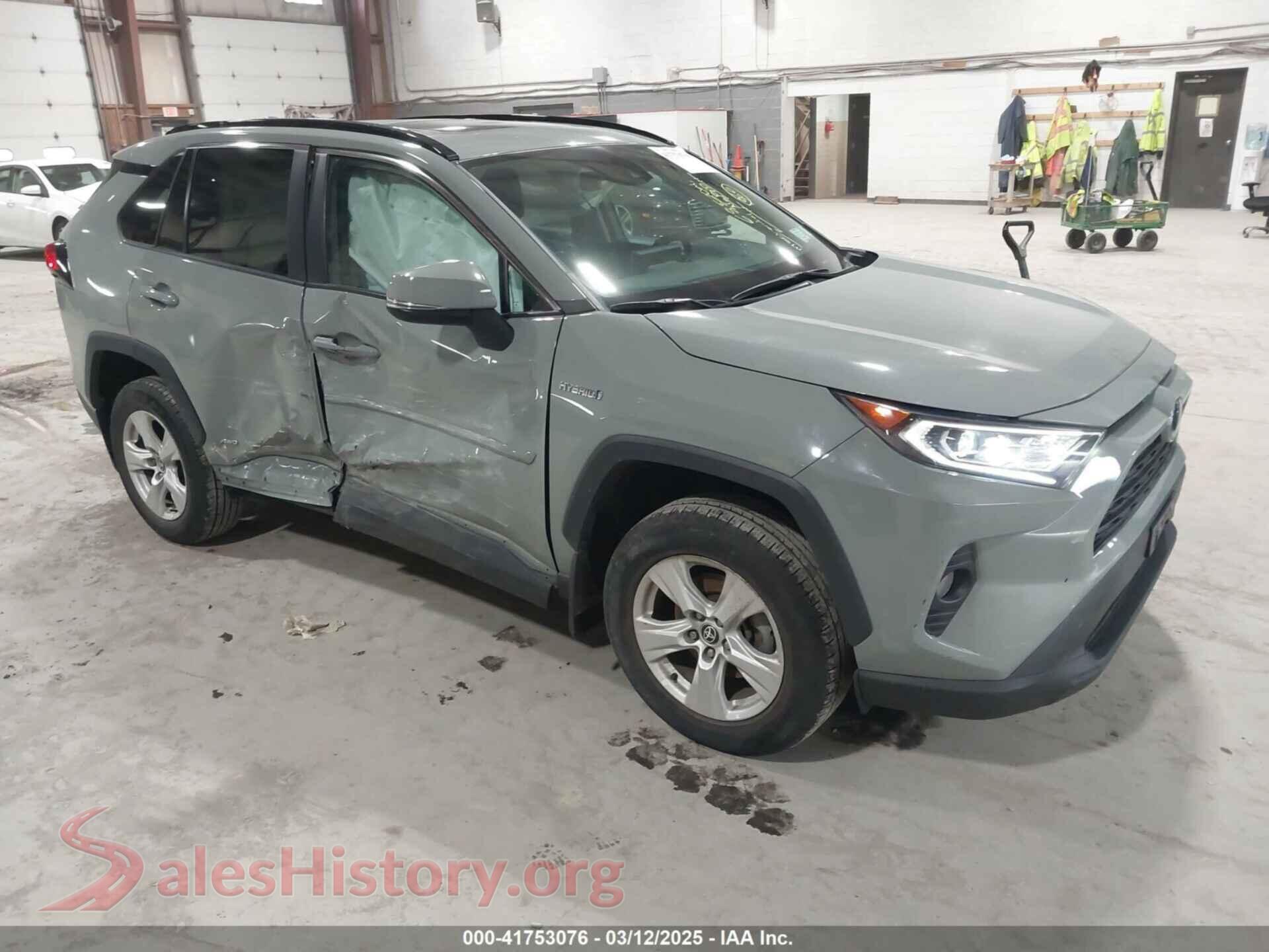 2021 TOYOTA RAV4 HYBRID — VIN 4T3RWRFV5MU036328