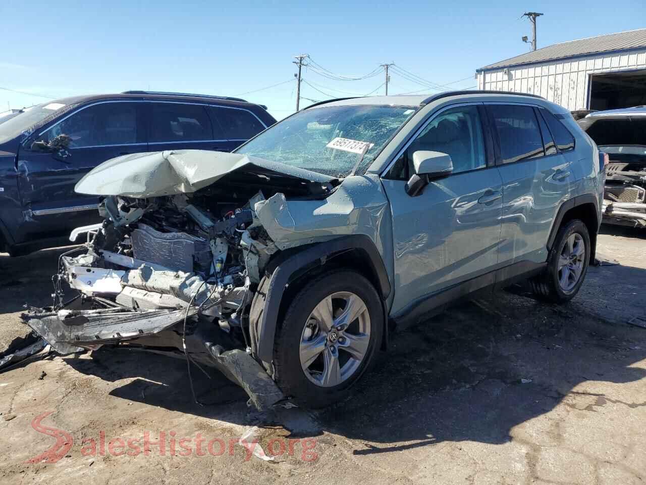 2022 TOYOTA RAV4 — VIN 4T3RWRFV5NU077835