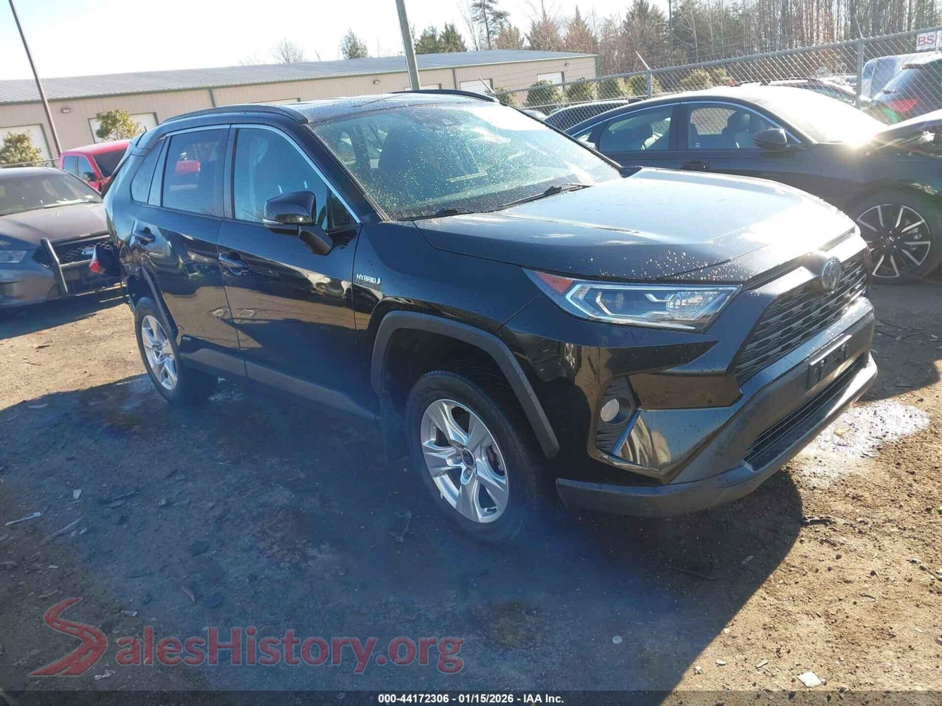 2021 TOYOTA RAV4 HYBRID — VIN 4T3RWRFV7MU021197