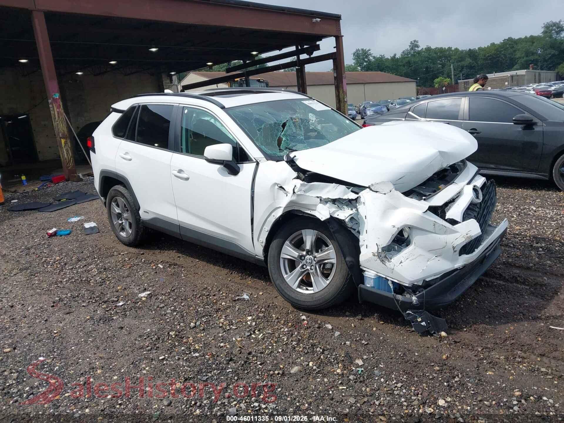 2024 TOYOTA RAV4 HYBRID — VIN 4T3RWRFV9RU117307