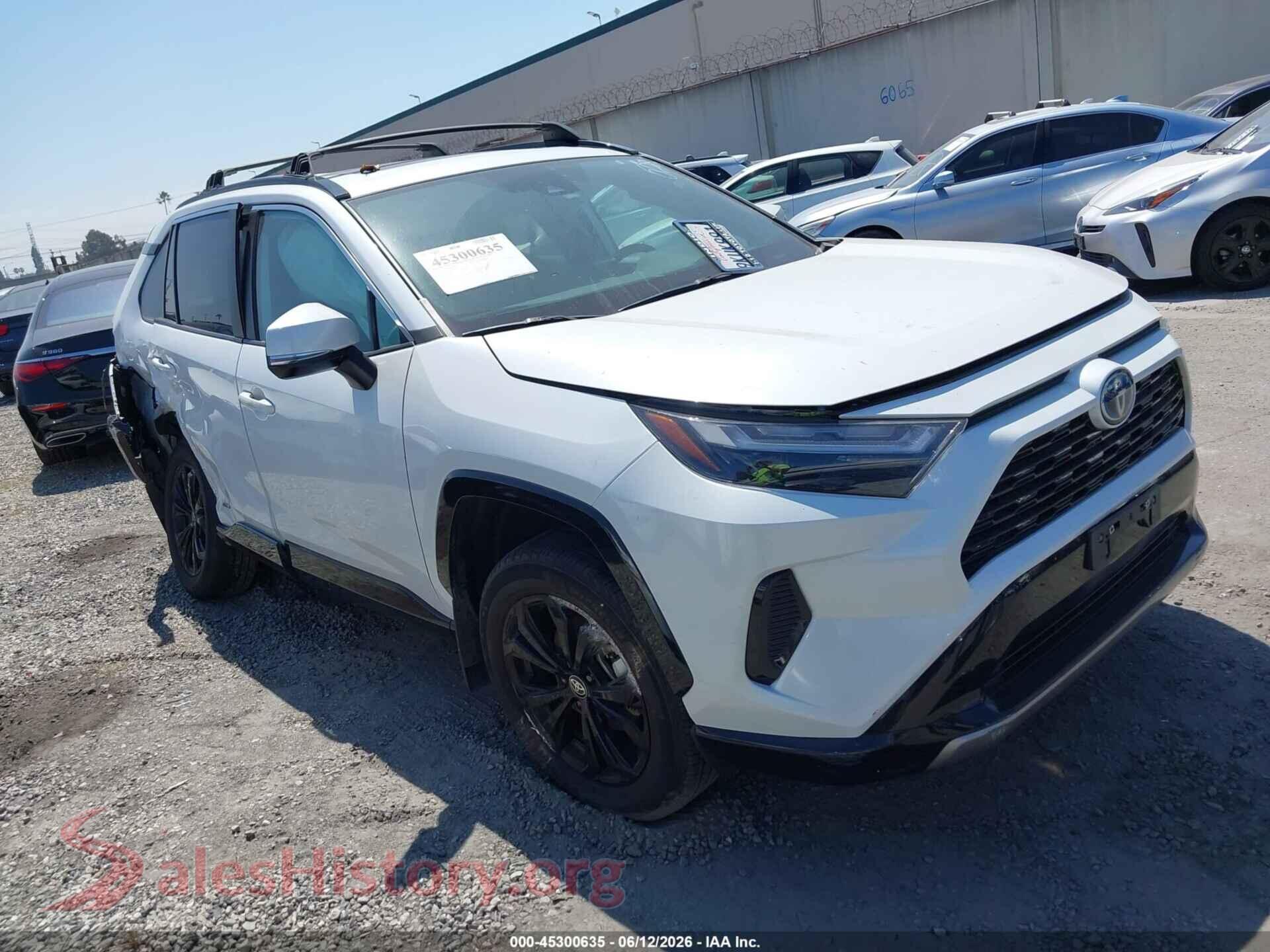 2024 TOYOTA RAV4 HYBRID — VIN 4T3T6RFV1RU145897