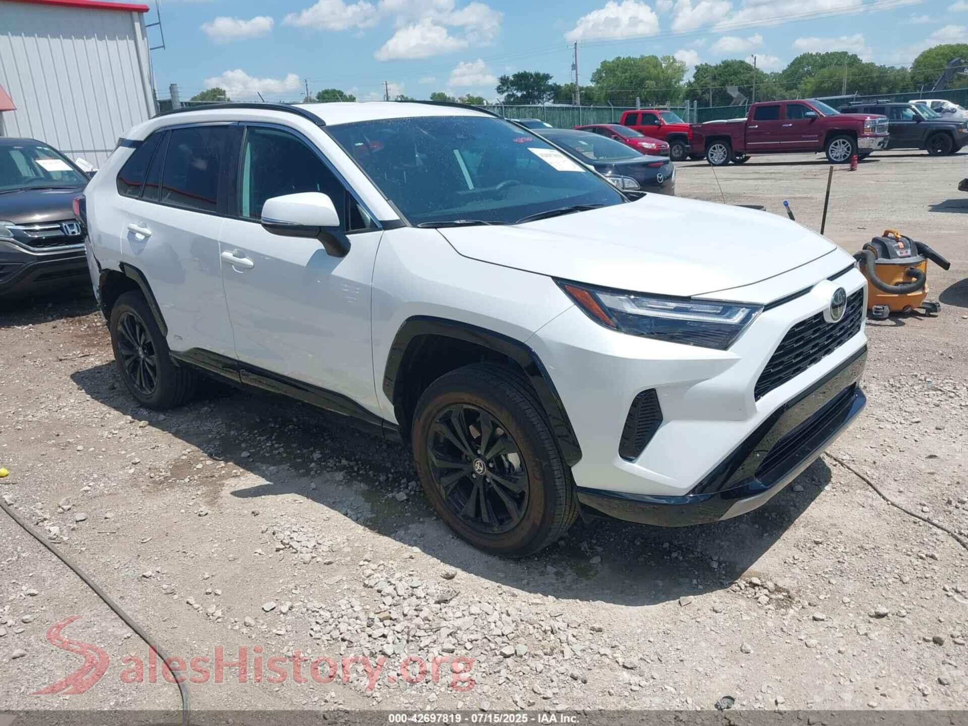 2025 TOYOTA RAV4 HYBRID — VIN 4T3T6RFV9SU181469