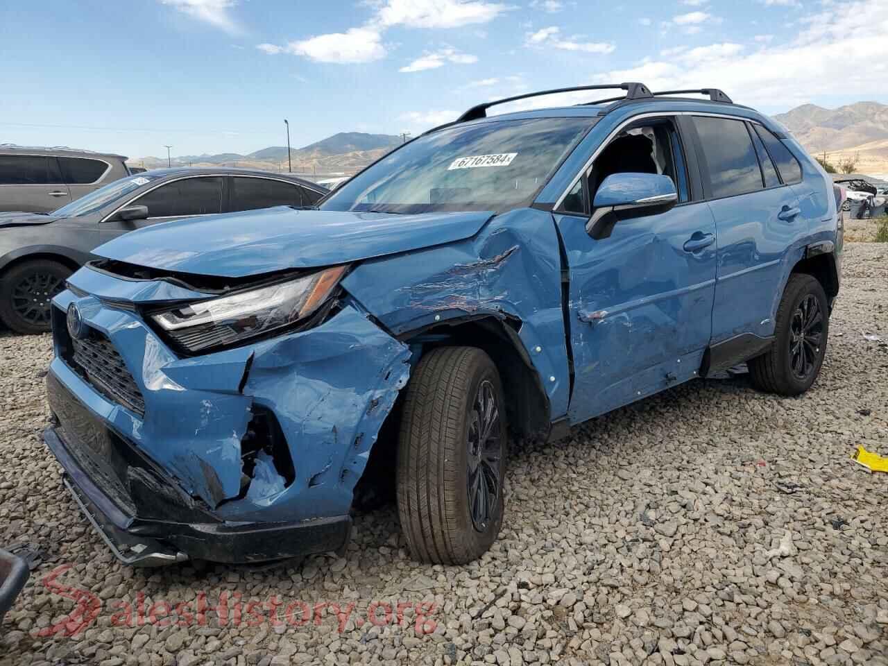 2022 TOYOTA RAV4 — VIN 4T3T6RFVXNU105067