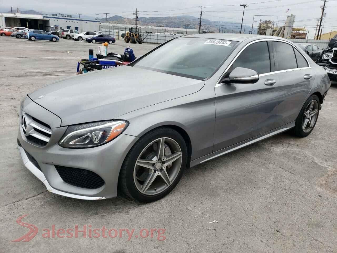 2015 MERCEDES-BENZ C-CLASS — VIN 55SWF4JB0FU057307