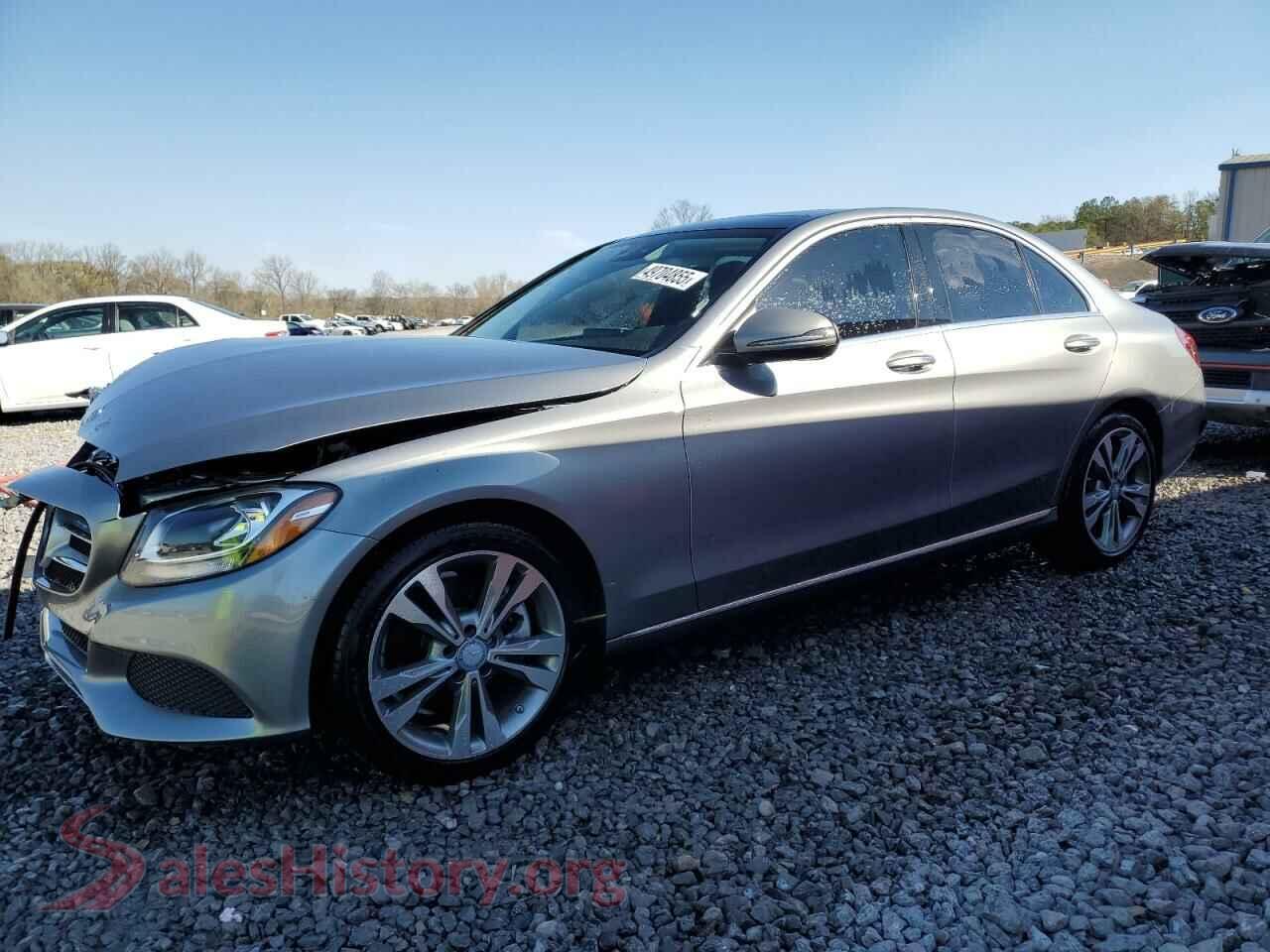 2016 MERCEDES-BENZ C-CLASS — VIN 55SWF4JB0GU118625