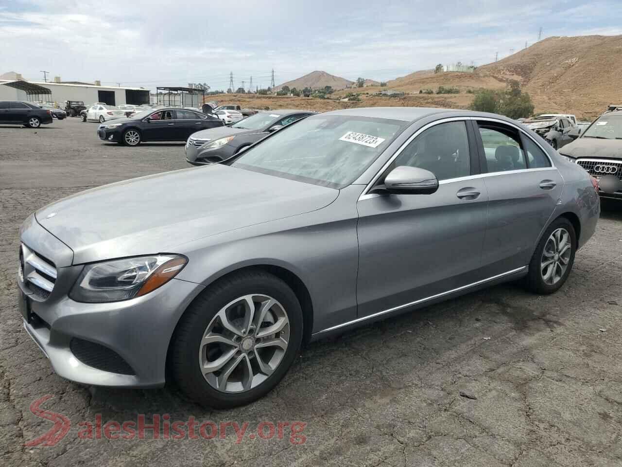 2016 MERCEDES-BENZ C-CLASS — VIN 55SWF4JB0GU129057
