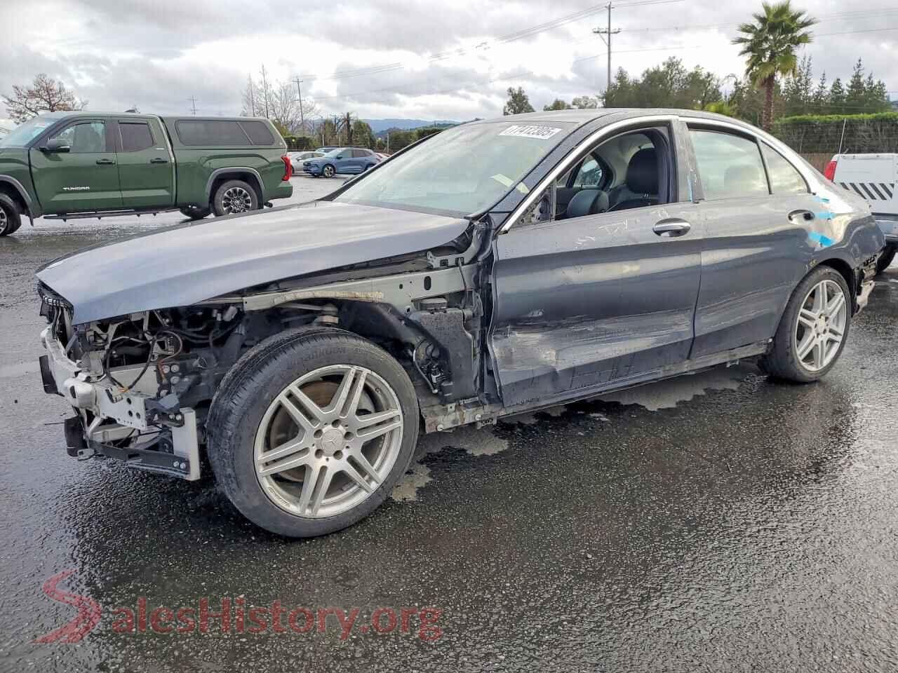 2016 MERCEDES-BENZ C-CLASS — VIN 55SWF4JB0GU151446