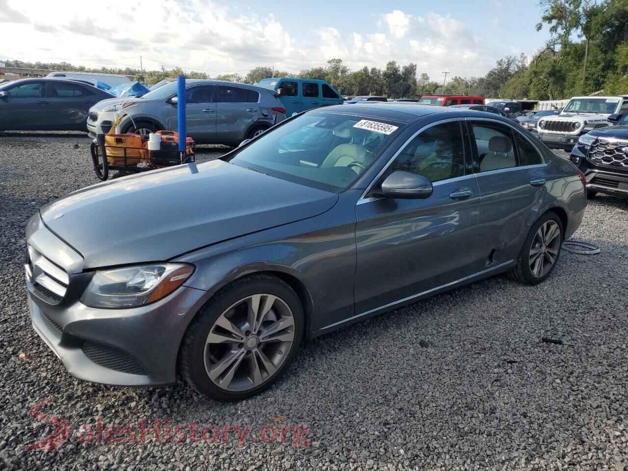 2017 MERCEDES-BENZ C-CLASS — VIN 55SWF4JB0HU189003