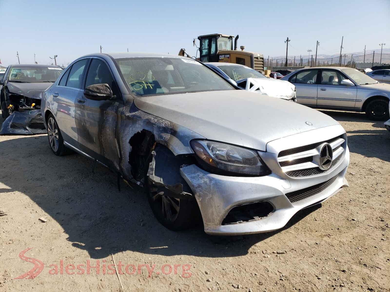 2015 MERCEDES-BENZ C-CLASS — VIN 55SWF4JB1FU059776