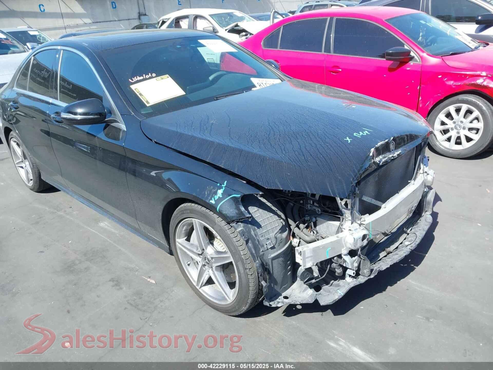 2018 MERCEDES-BENZ C 300 — VIN 55SWF4JB1JU253863