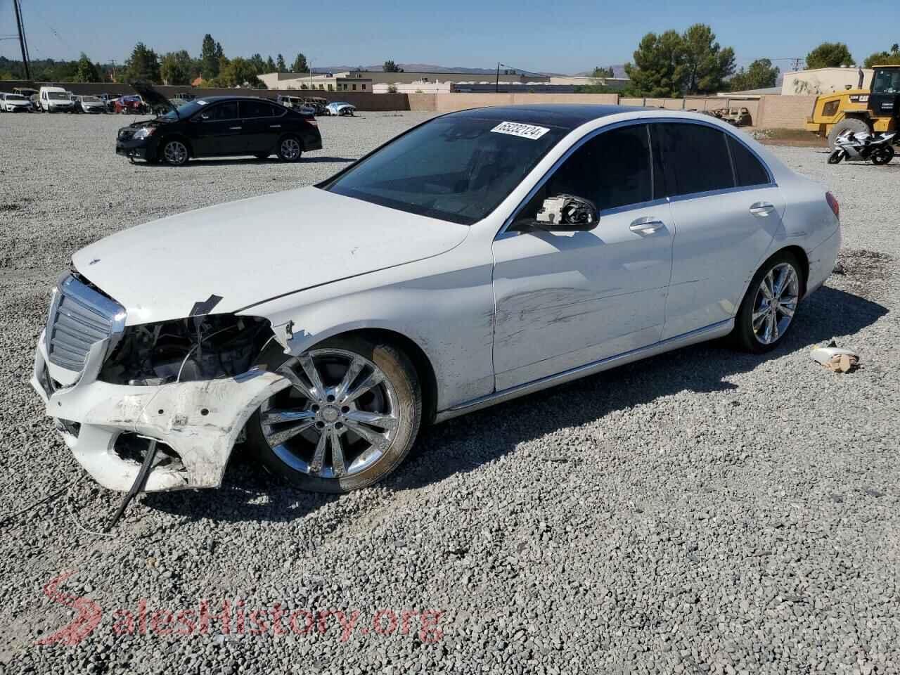 2015 MERCEDES-BENZ C-CLASS — VIN 55SWF4JB2FU045935