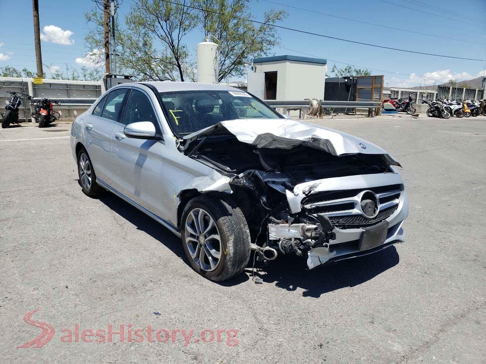2015 MERCEDES-BENZ C CLASS — VIN 55SWF4JB2FU050276