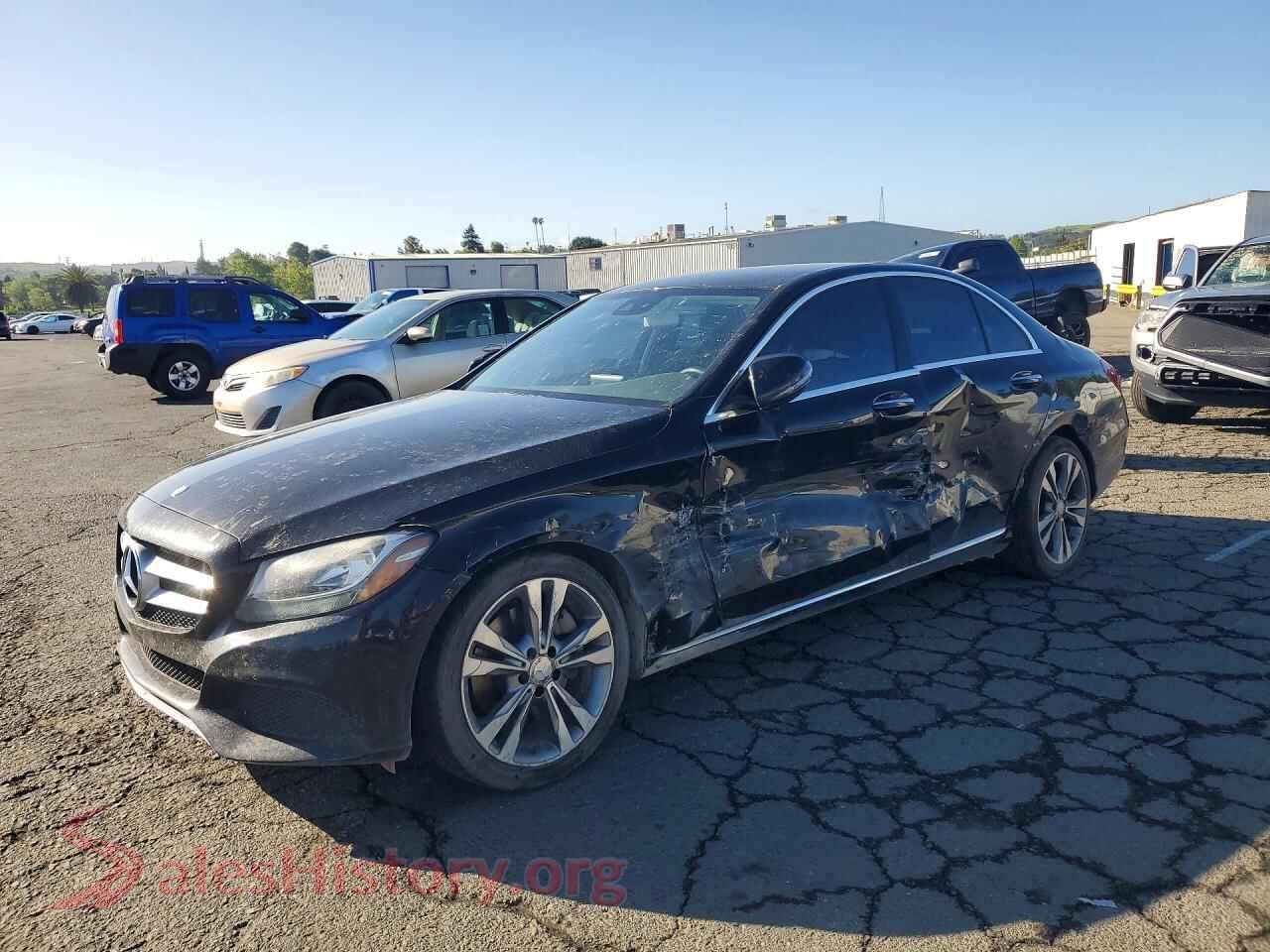 2016 MERCEDES-BENZ C-CLASS — VIN 55SWF4JB2GU132879