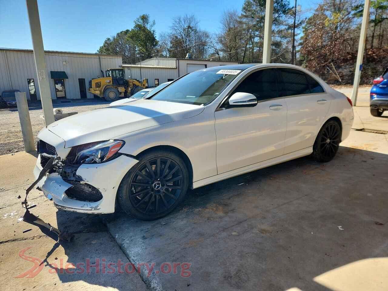 2017 MERCEDES-BENZ C-CLASS — VIN 55SWF4JB2HU180335