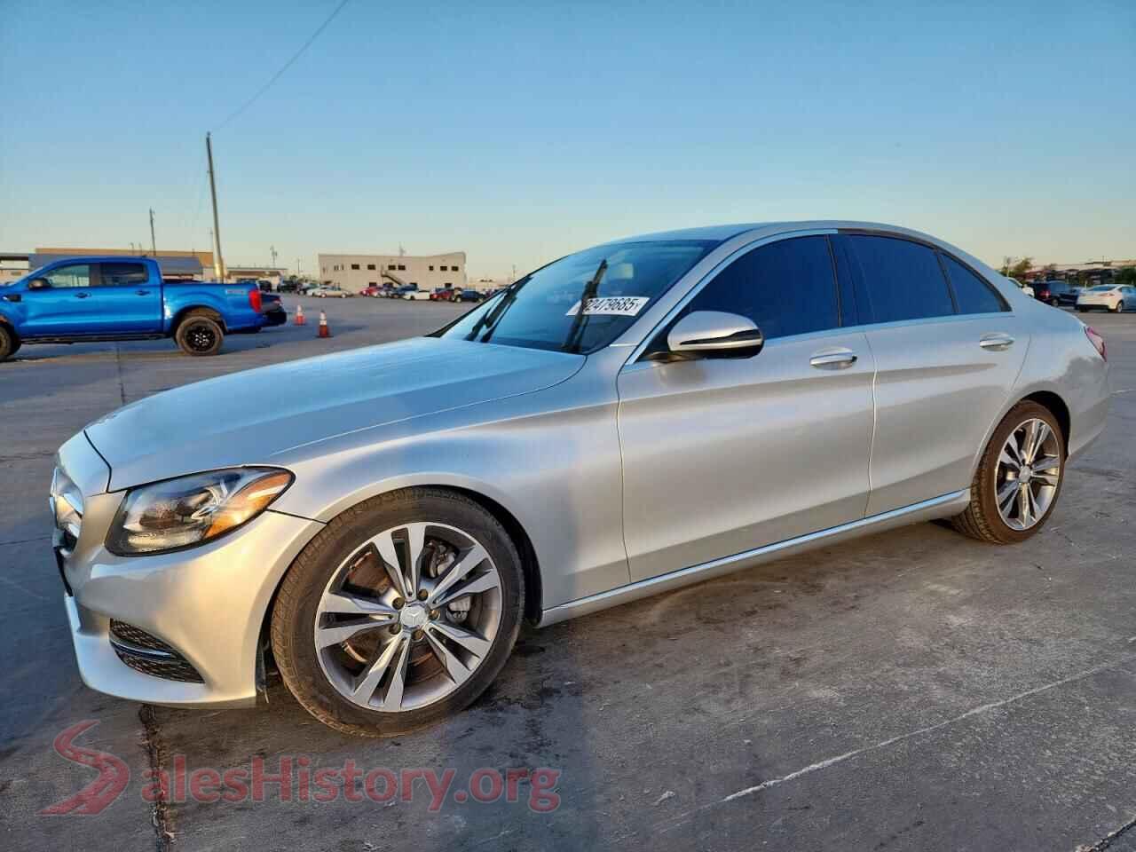 2017 MERCEDES-BENZ C-CLASS — VIN 55SWF4JB2HU204326