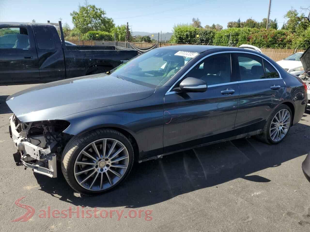 2015 MERCEDES-BENZ C-CLASS — VIN 55SWF4JB3FU066356