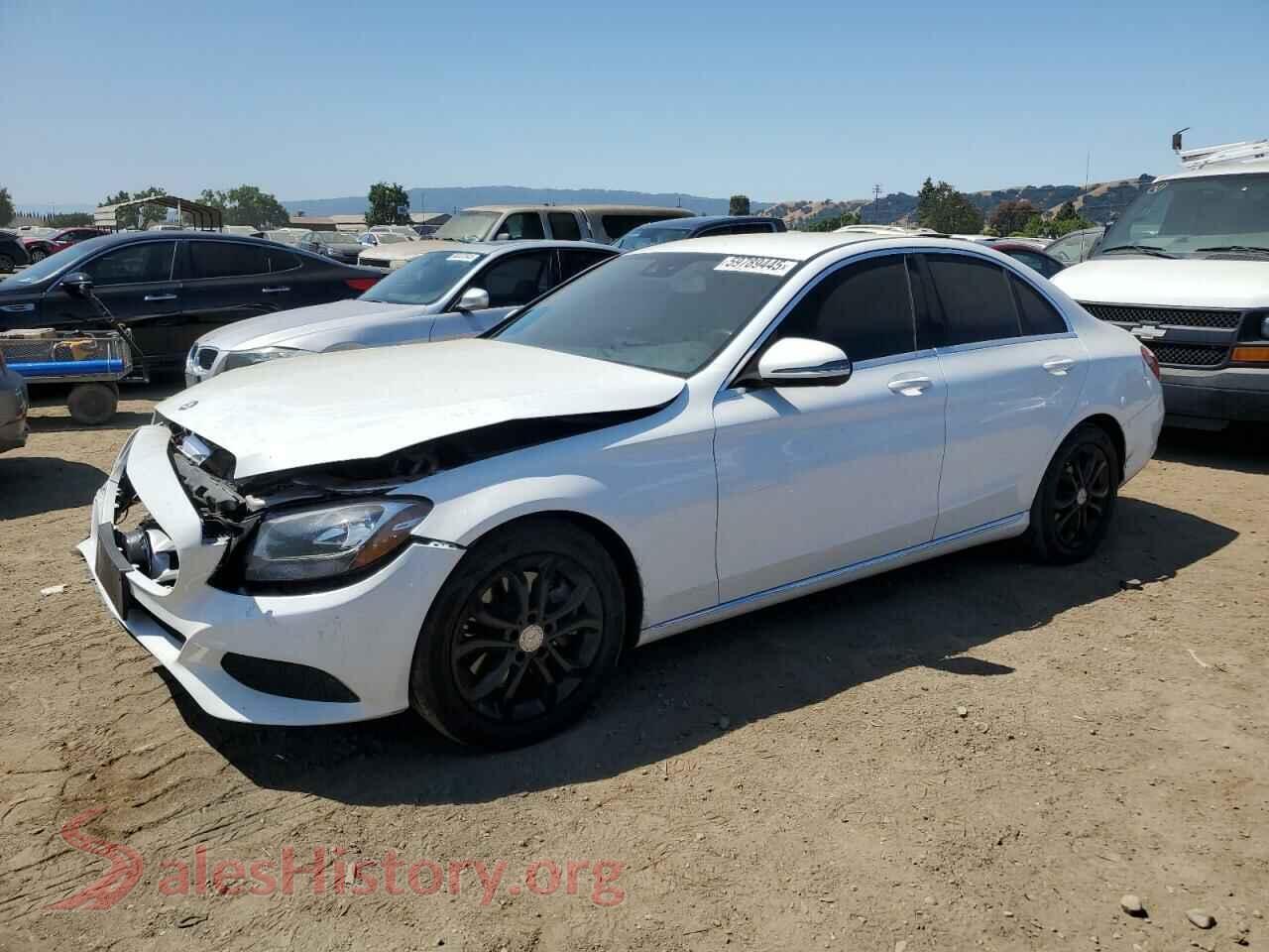 2016 MERCEDES-BENZ C-CLASS — VIN 55SWF4JB3GU125259