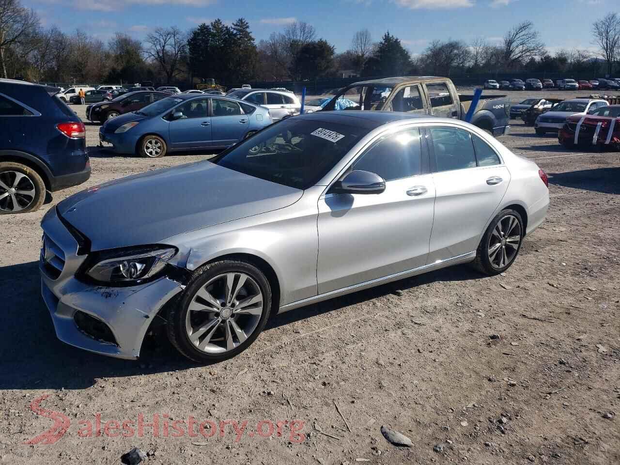 2016 MERCEDES-BENZ C-CLASS — VIN 55SWF4JB3GU125570