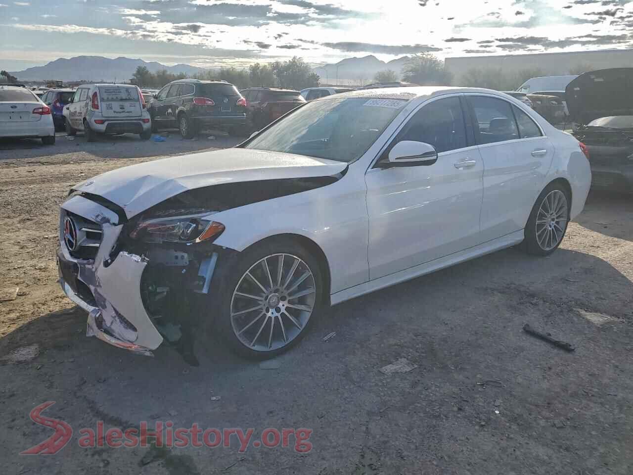 2016 MERCEDES-BENZ C-CLASS — VIN 55SWF4JB3GU148721
