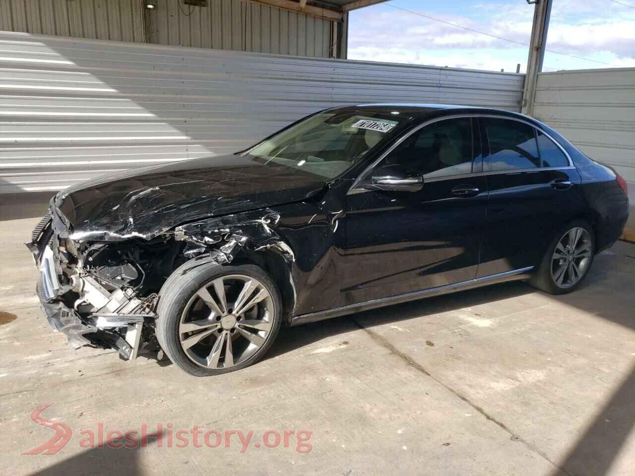 2016 MERCEDES-BENZ C-CLASS — VIN 55SWF4JB3GU158973