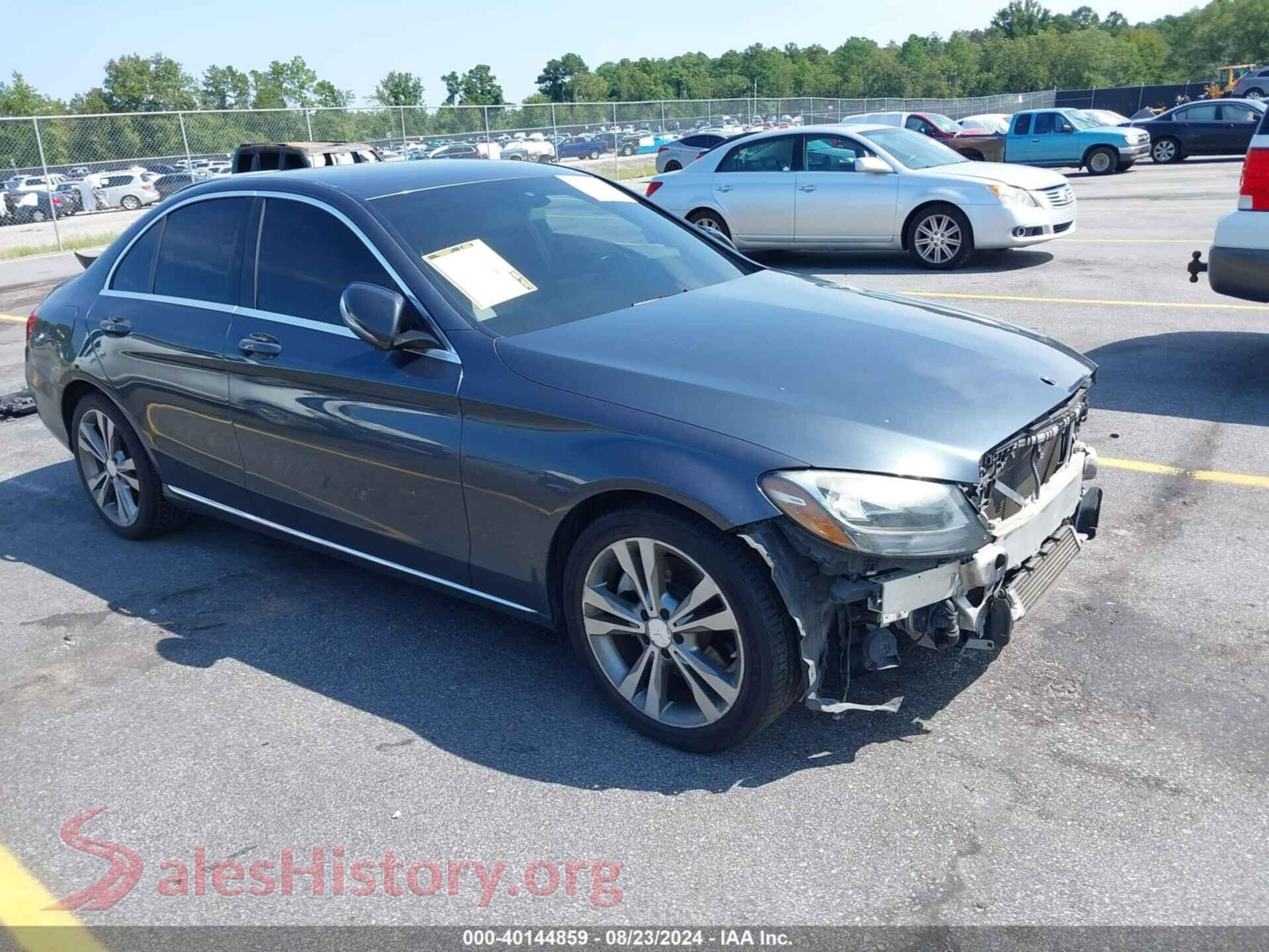 2015 MERCEDES-BENZ C — VIN 55SWF4JB4FU075924