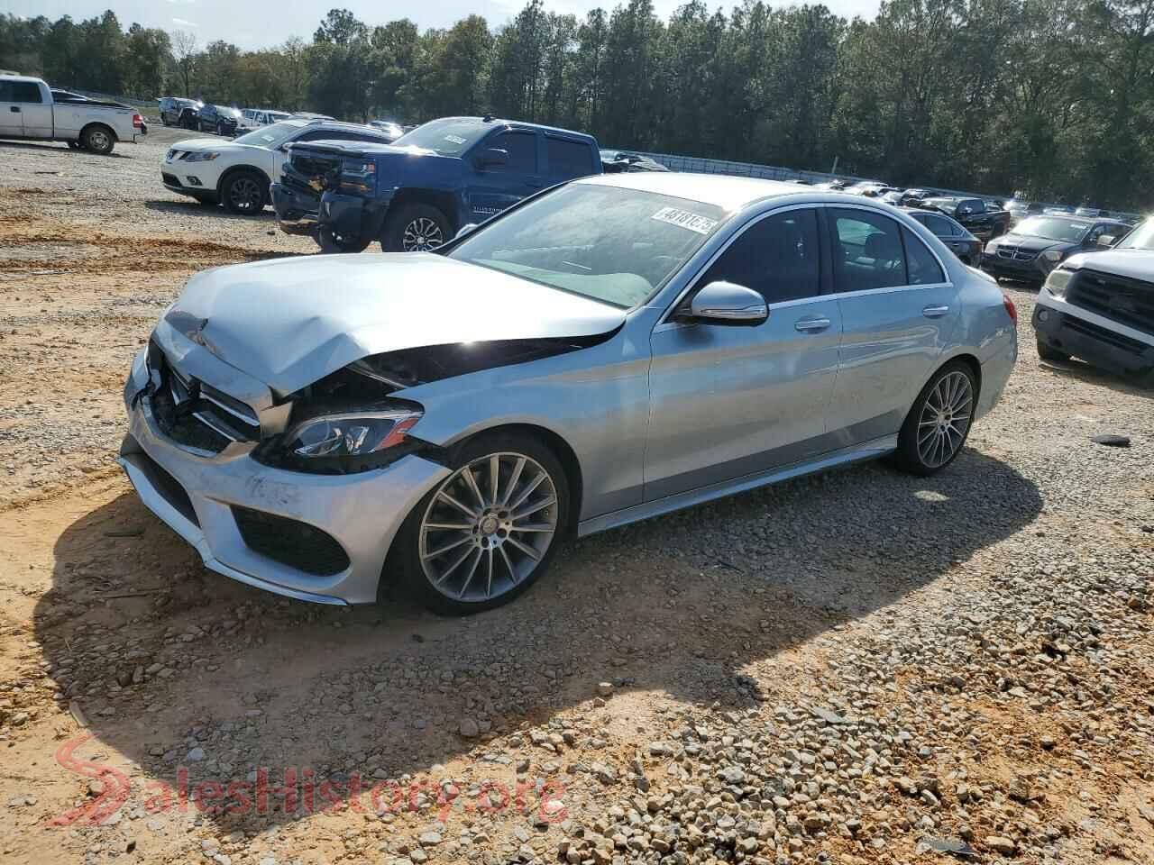 2015 MERCEDES-BENZ C-CLASS — VIN 55SWF4JB4FU088835