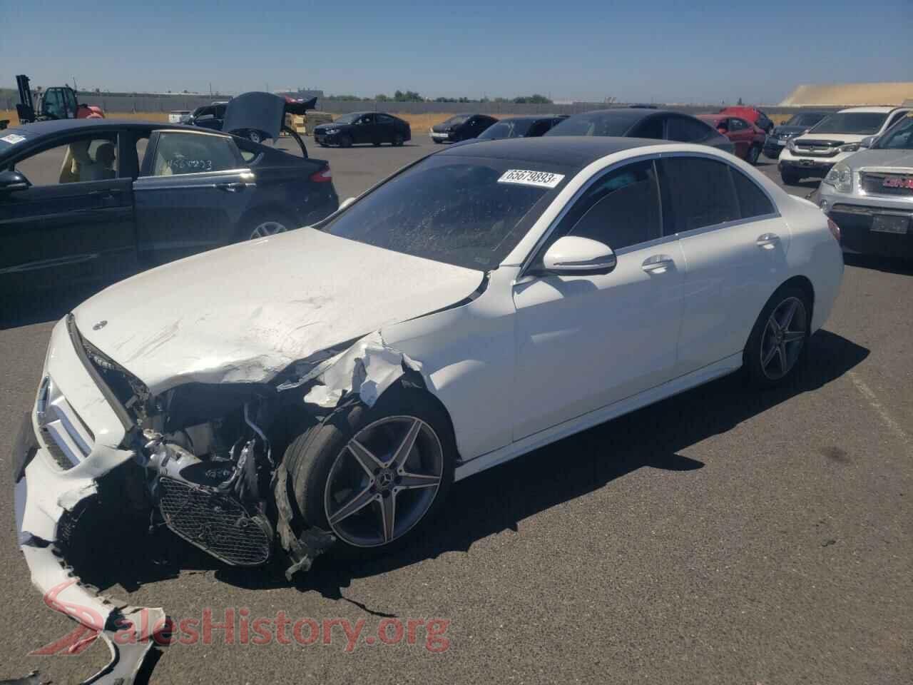 2018 MERCEDES-BENZ C-CLASS — VIN 55SWF4JB4JU280104