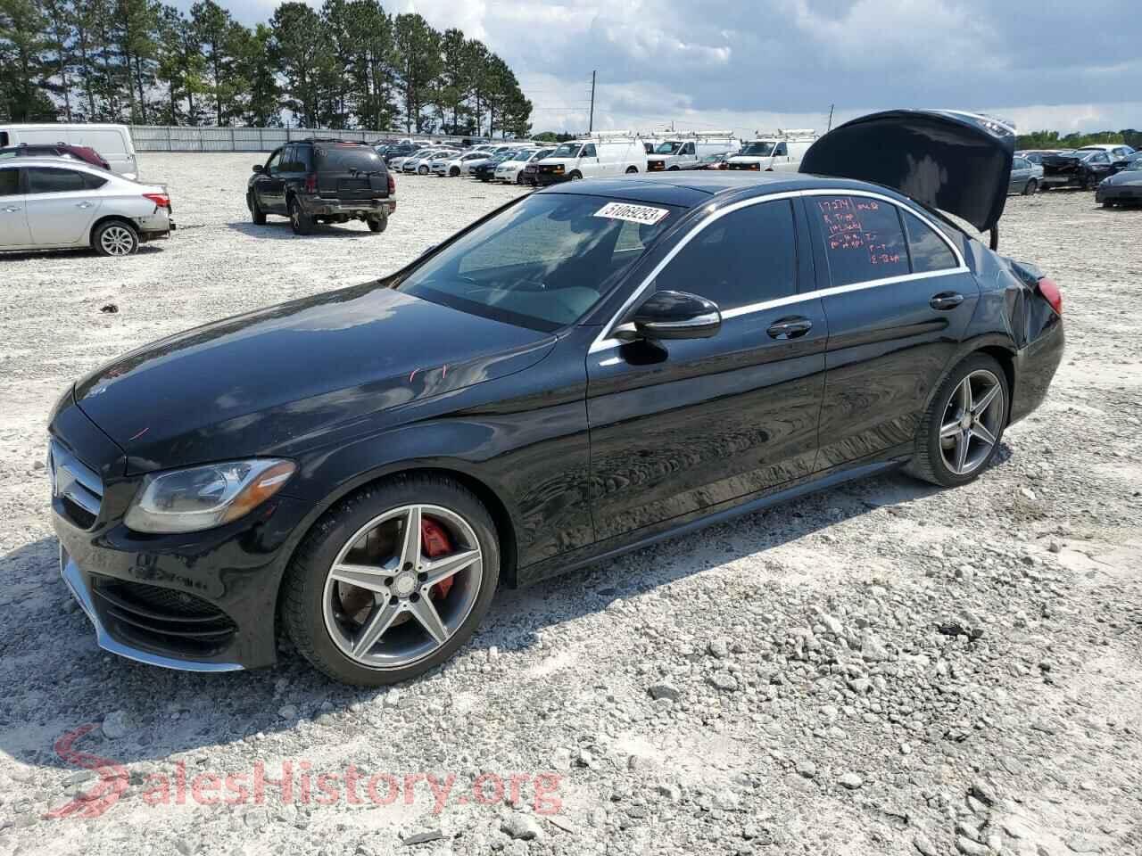 2015 MERCEDES-BENZ C-CLASS — VIN 55SWF4JB5FU069159