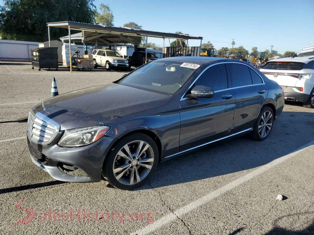 2015 MERCEDES-BENZ C-CLASS — VIN 55SWF4JB5FU074233
