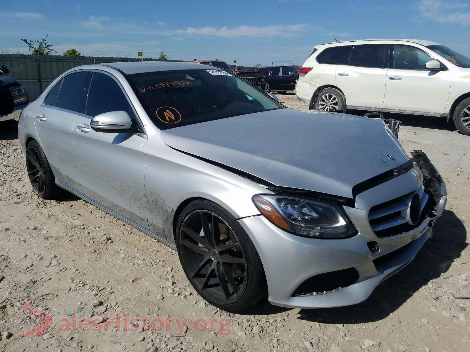 2016 MERCEDES-BENZ C CLASS — VIN 55SWF4JB5GU099926