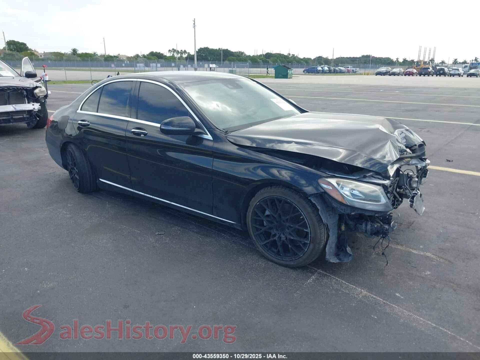 2017 MERCEDES-BENZ C 300 — VIN 55SWF4JB5HU208984