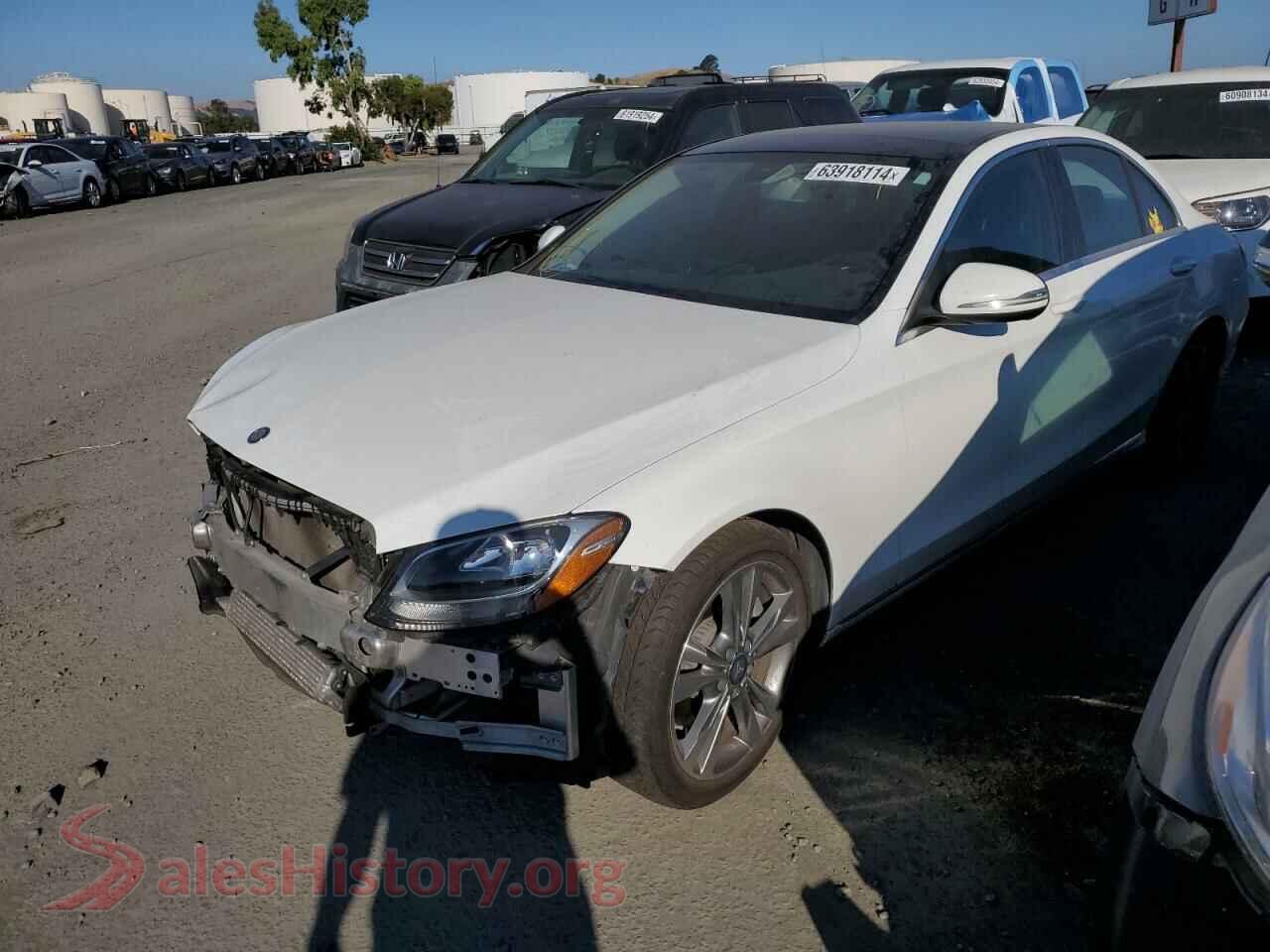 2015 MERCEDES-BENZ C-CLASS — VIN 55SWF4JB6FU048191