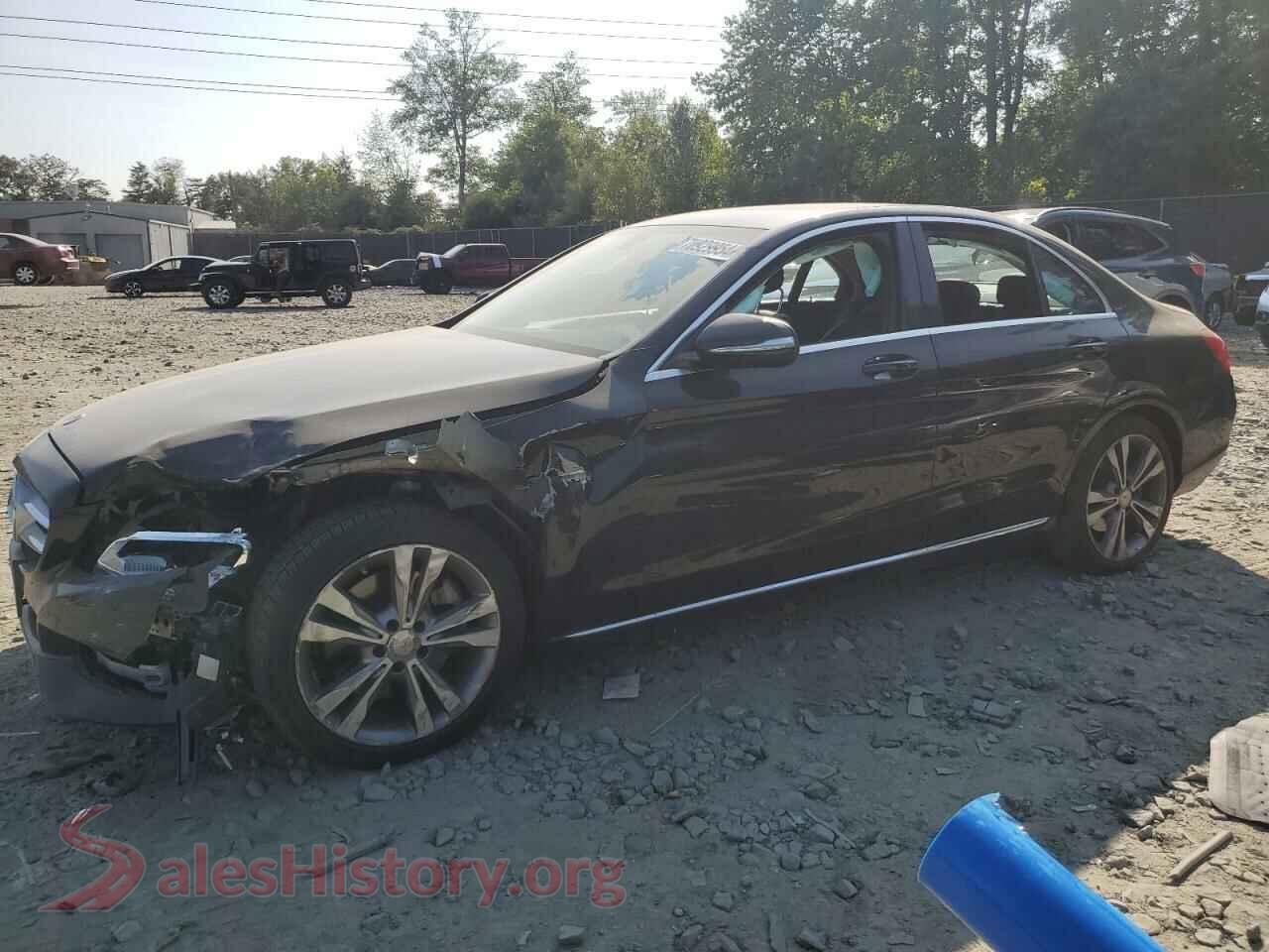 2015 MERCEDES-BENZ C-CLASS — VIN 55SWF4JB6FU087900