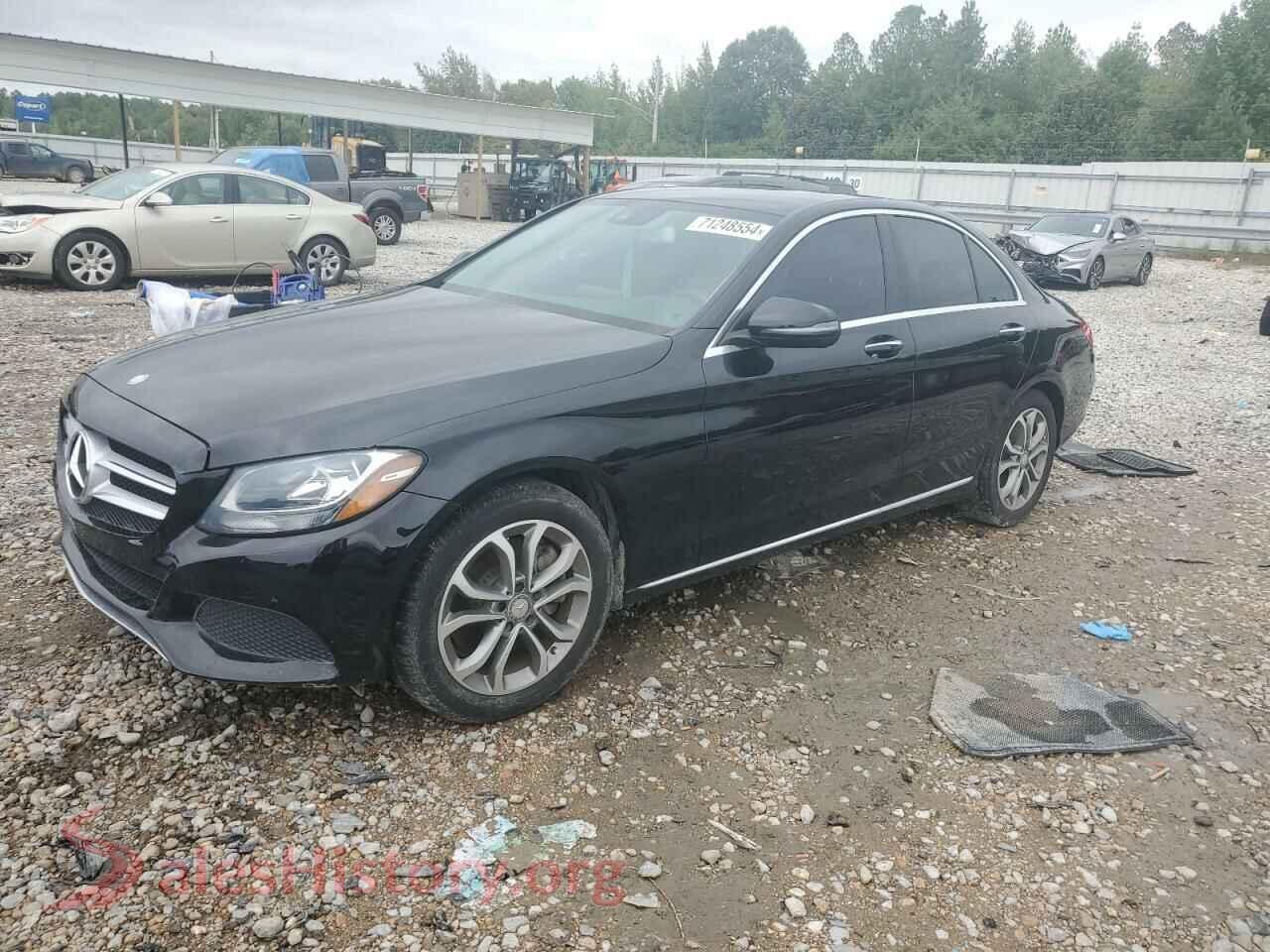 2016 MERCEDES-BENZ C-CLASS — VIN 55SWF4JB6GU156957