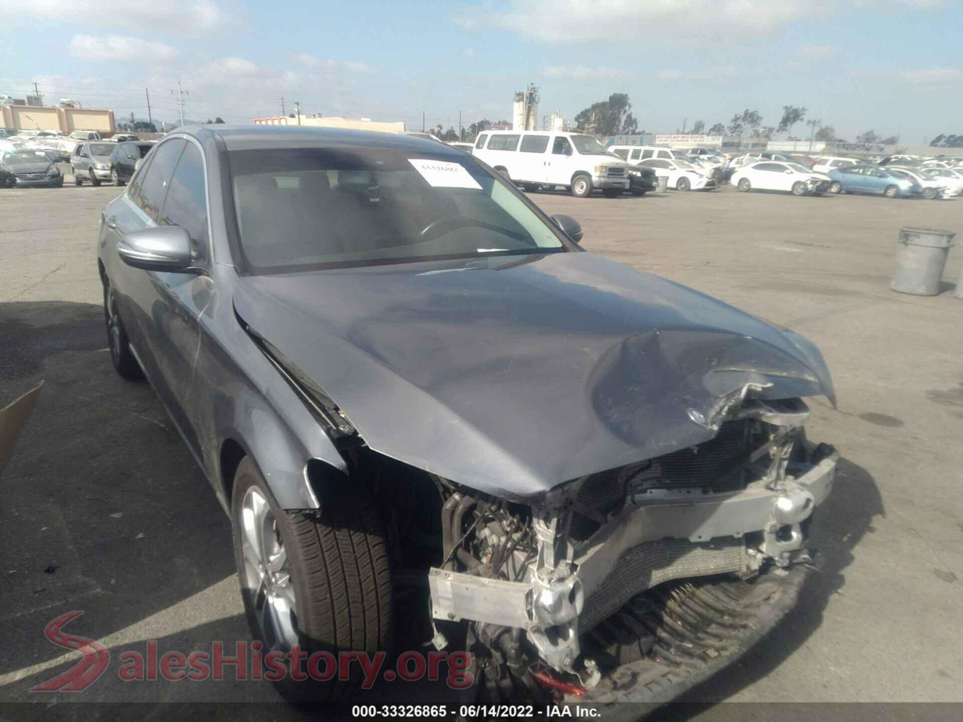 2017 MERCEDES-BENZ C-CLASS — VIN 55SWF4JB6HU212722