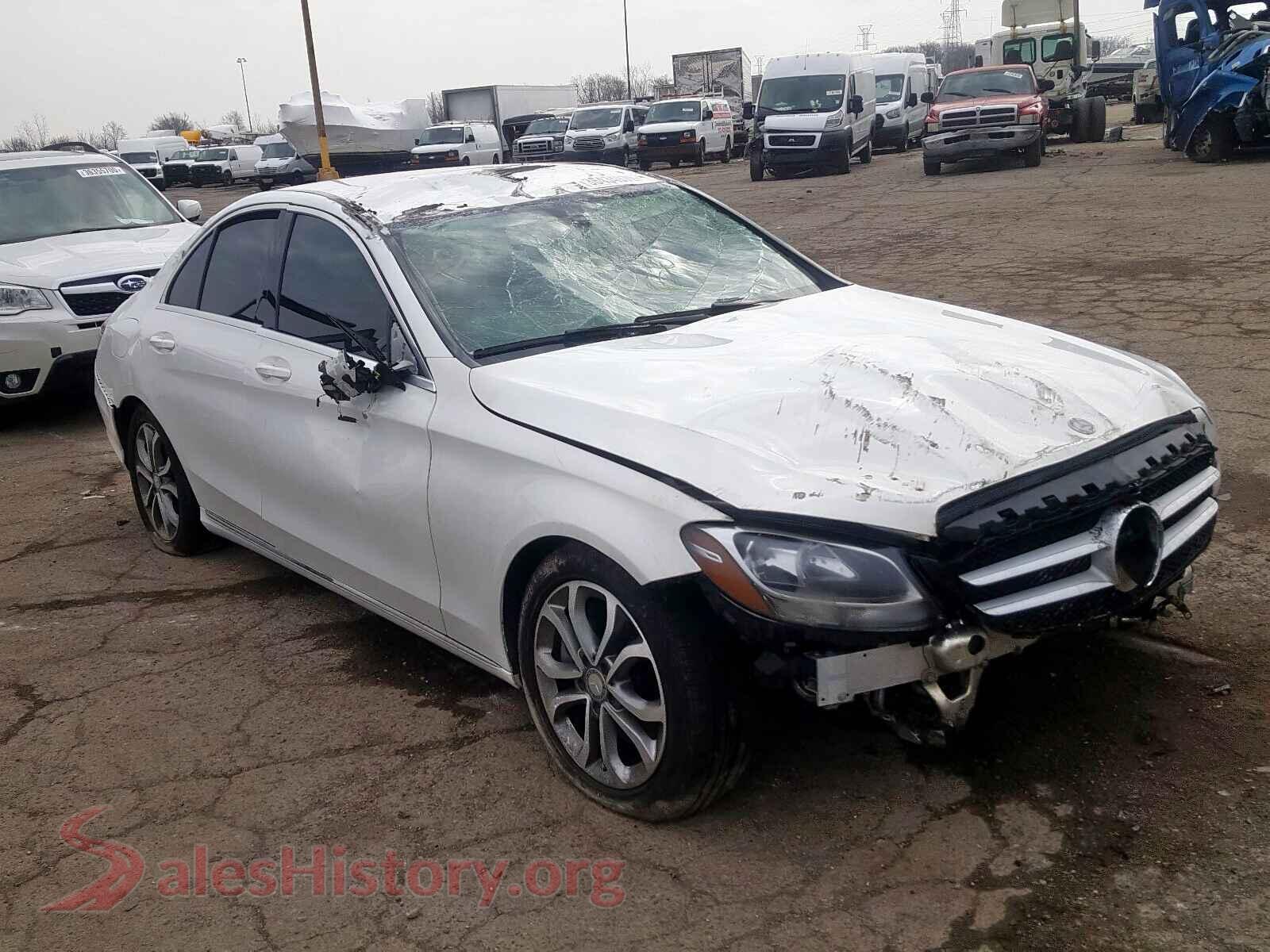 2015 MERCEDES-BENZ C CLASS — VIN 55SWF4JB7FU078364