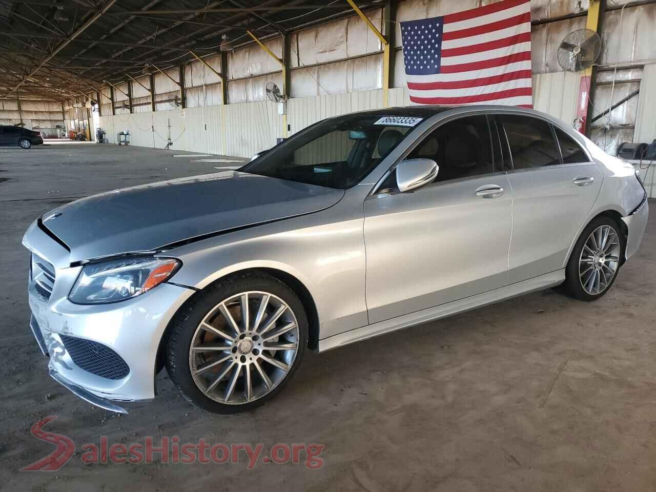 2016 MERCEDES-BENZ C-CLASS — VIN 55SWF4JB7GU113955