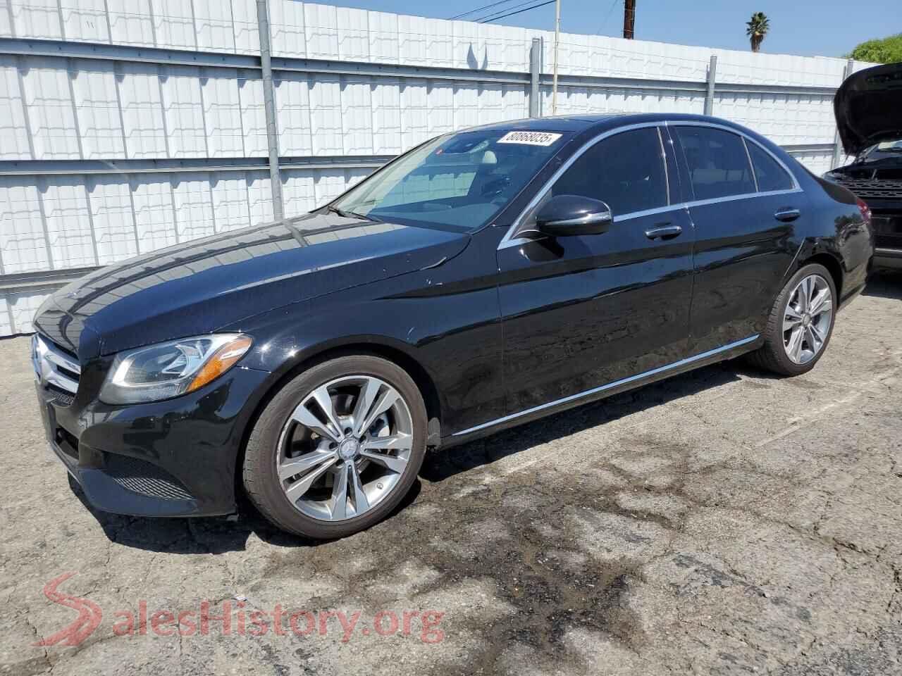 2016 MERCEDES-BENZ C-CLASS — VIN 55SWF4JB7GU129234