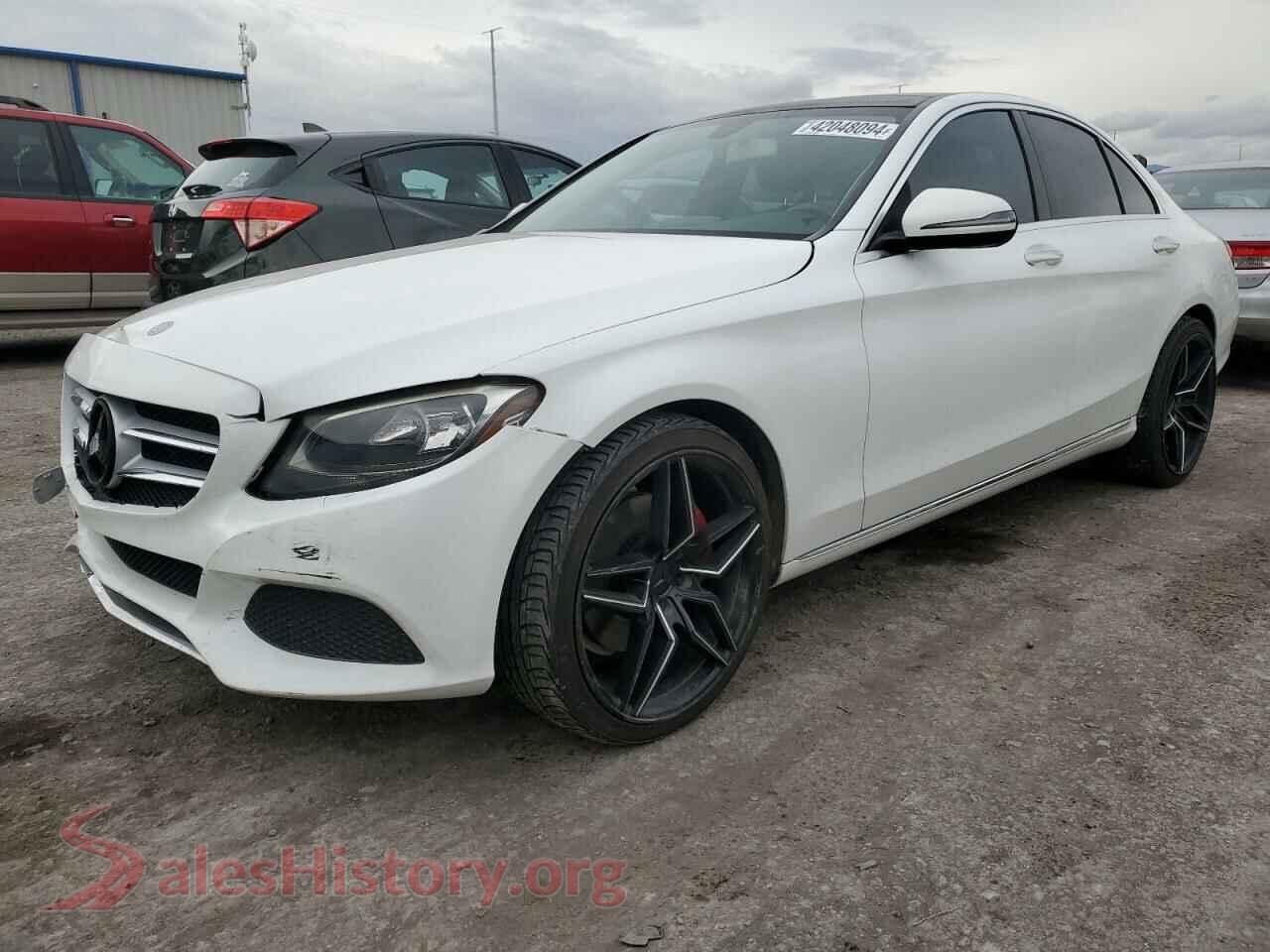 2016 MERCEDES-BENZ C-CLASS — VIN 55SWF4JB7GU168101